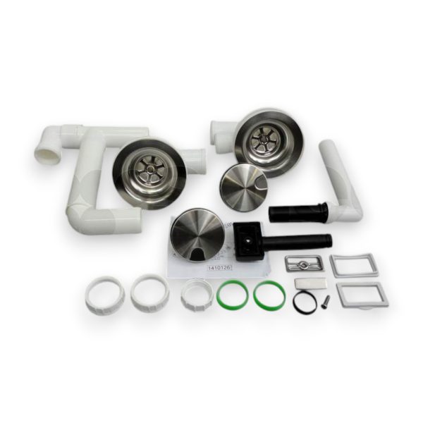 Smeg Zink Overflow Trap Assembly